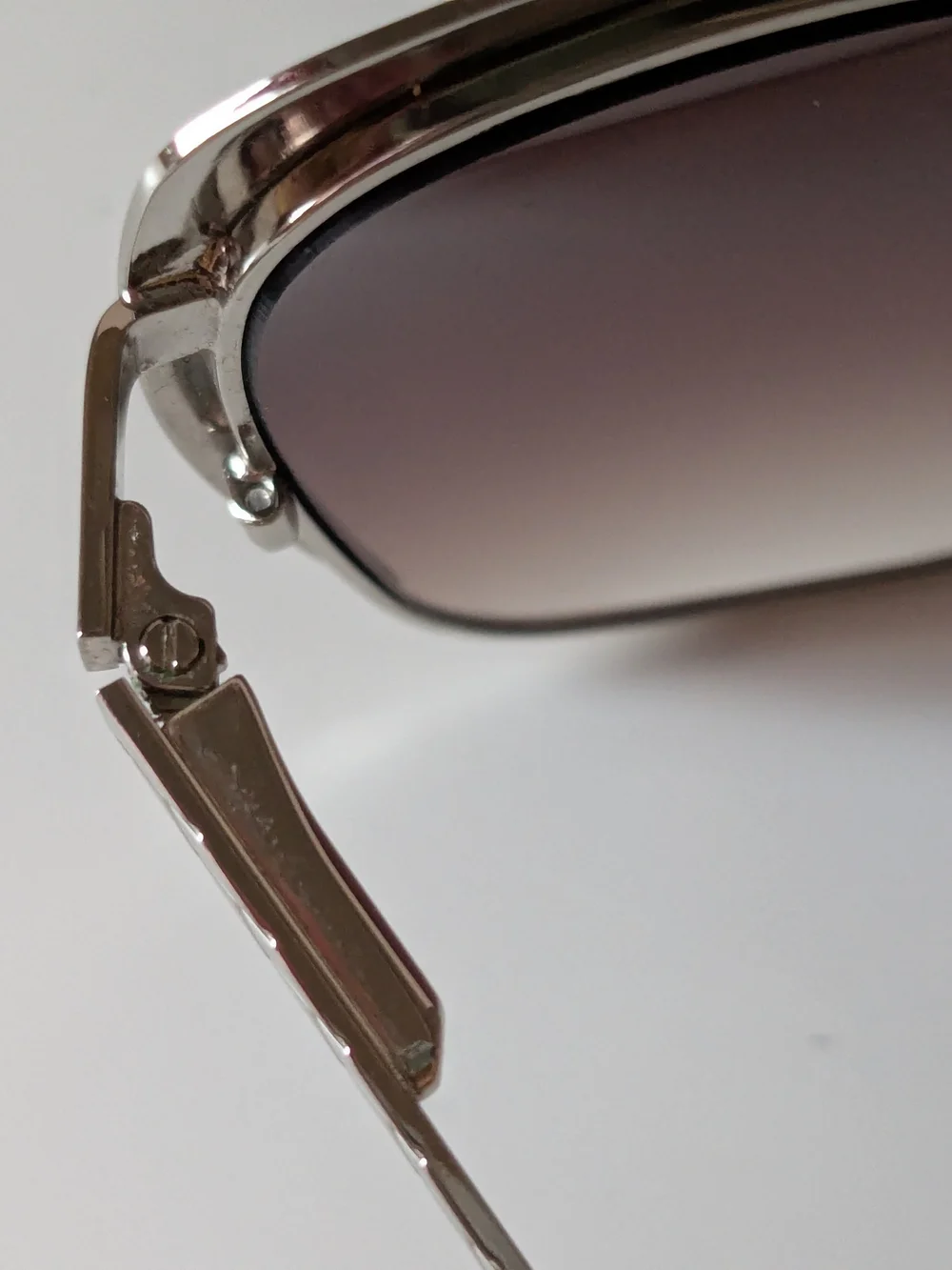 Vince Camuto Designer Cat Eye Sunglasses - Champagne/Gold Frame Brown Lenses